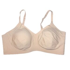 Honeylove Liftwear Silhouette Bra Size 2X 42C / 42D Blush Light Pink Wireless‎